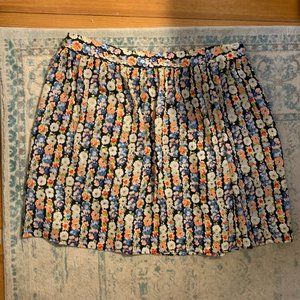 J Crew Floral Skirt